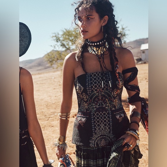 💥HP💥 Camilla Corset With Powermesh Insert Botanical Chronicles NWT - Picture 7 of 14